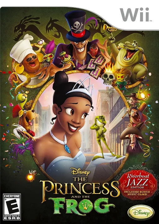 Disney The Princess and the Frog (USA) (En,Fr,Es) (Riverboat Jazz Edition)